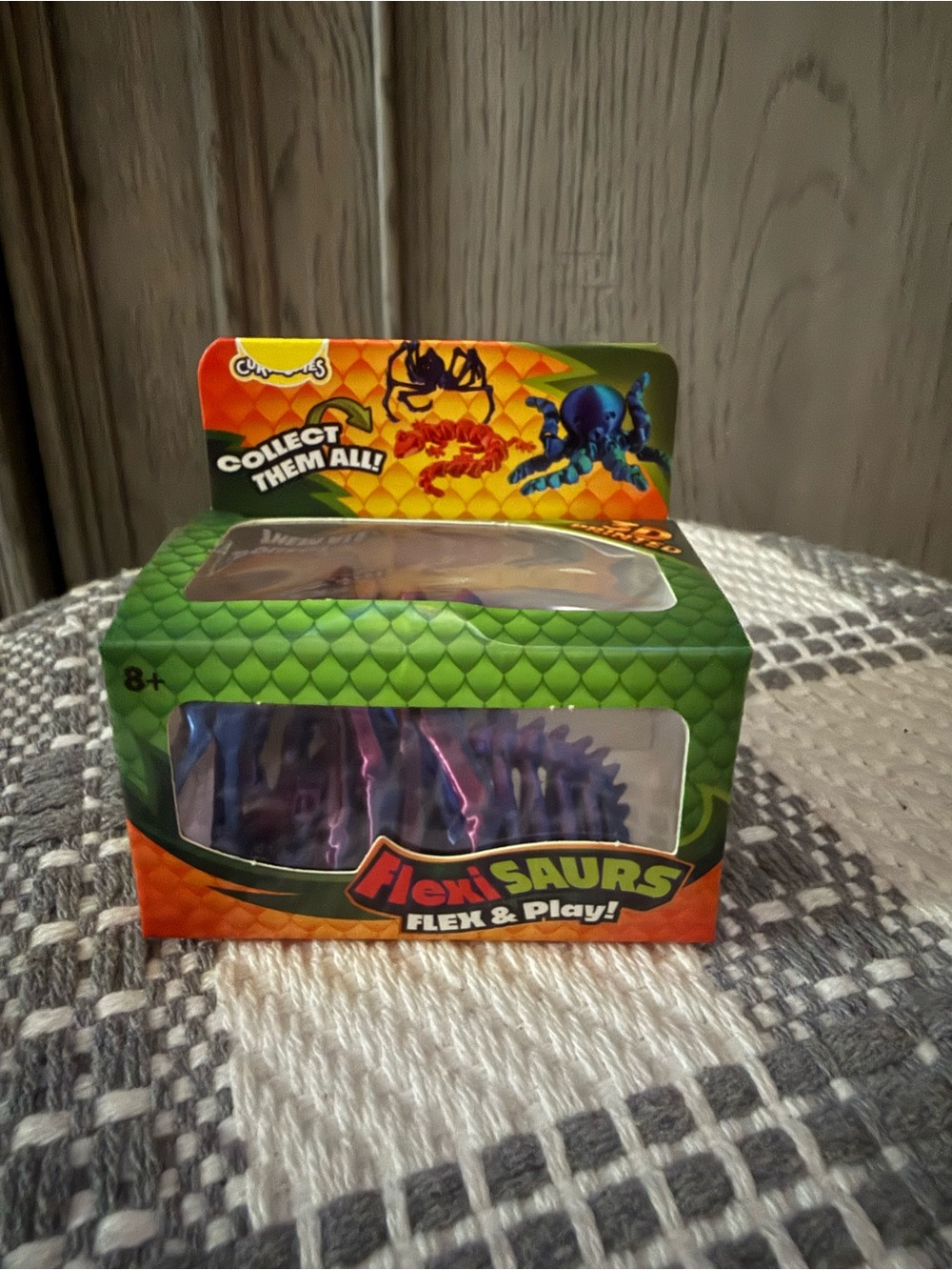 FlexiSaurs Purple Bendable Reptile Toy - Flex & Play!